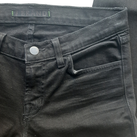 J Brand Black Skinny Leg Jeans Jett Style Size 27 - Picture 4 of 8